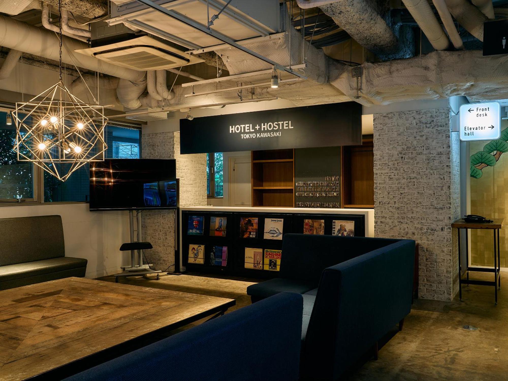 Hotel Plus Hostel Tokyo Kawasaki Кавасаки Экстерьер фото