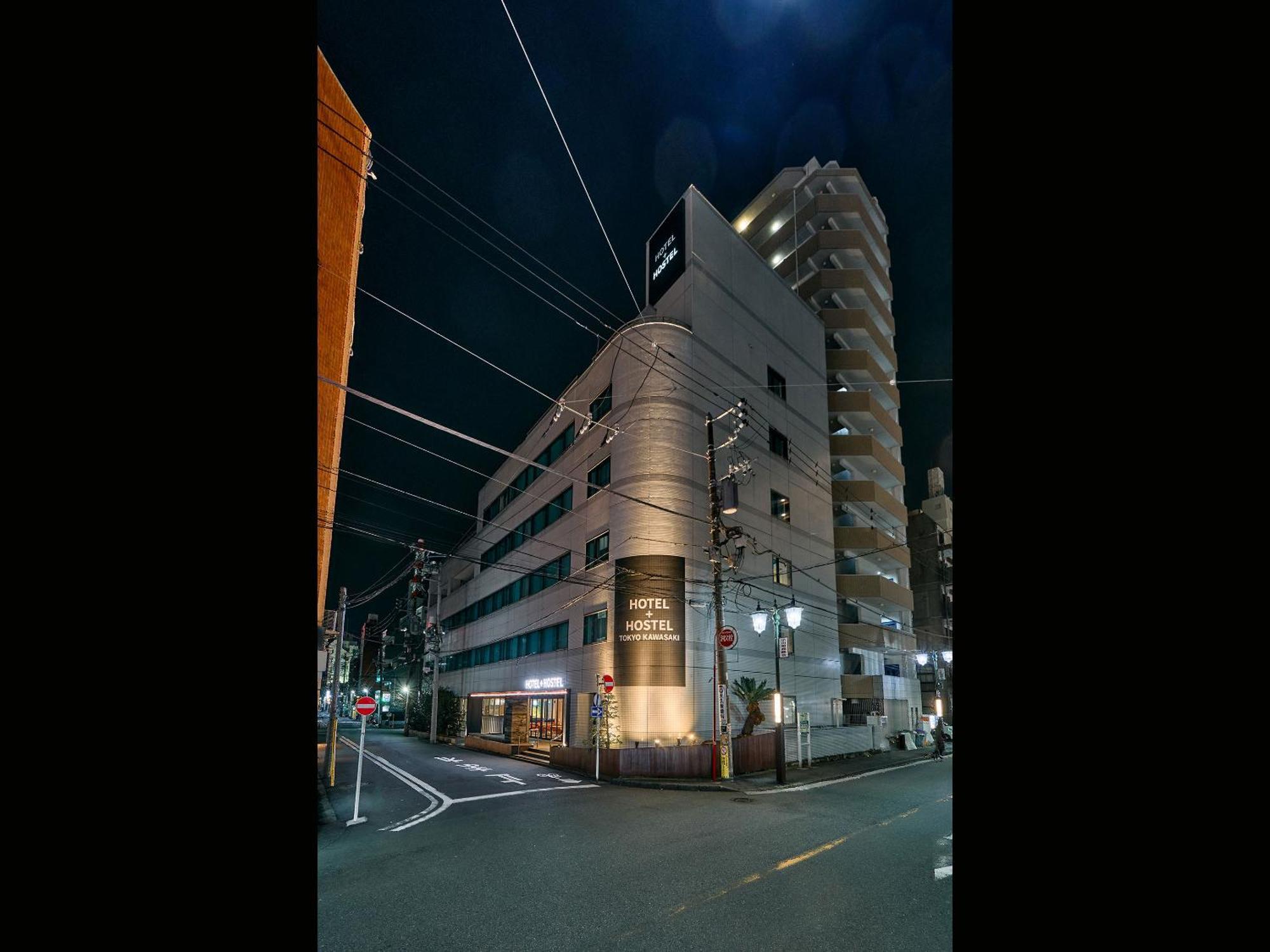 Hotel Plus Hostel Tokyo Kawasaki Кавасаки Экстерьер фото
